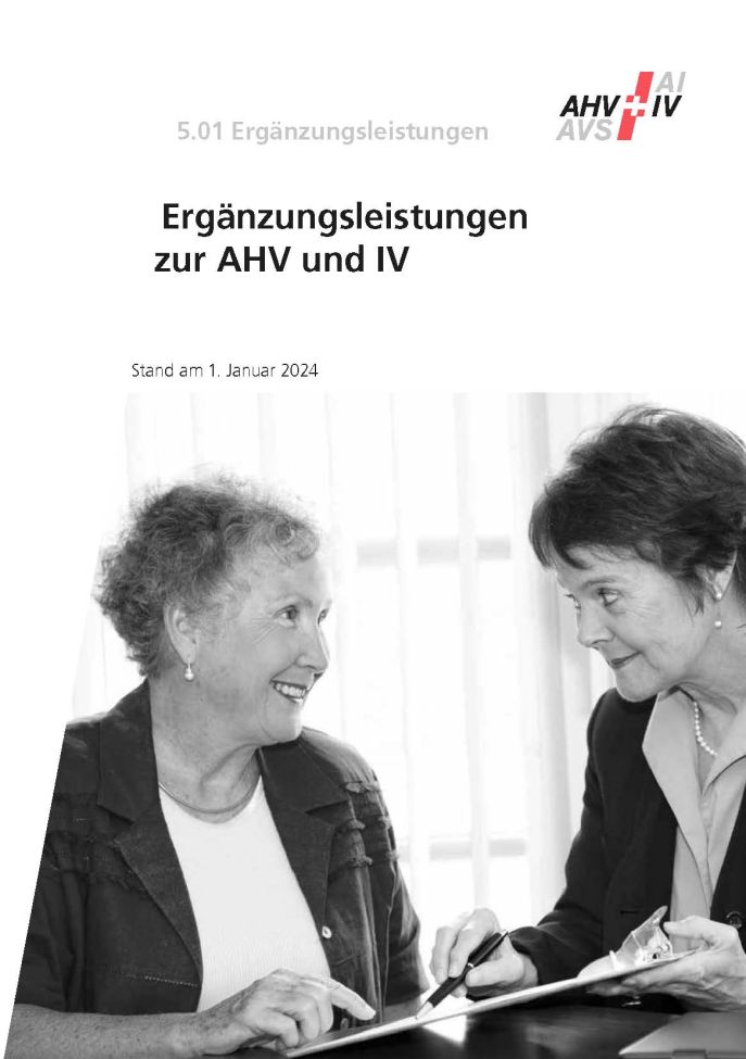Merkblatt 5.01 – Ergänzungs­leistungen zur AHV und IV