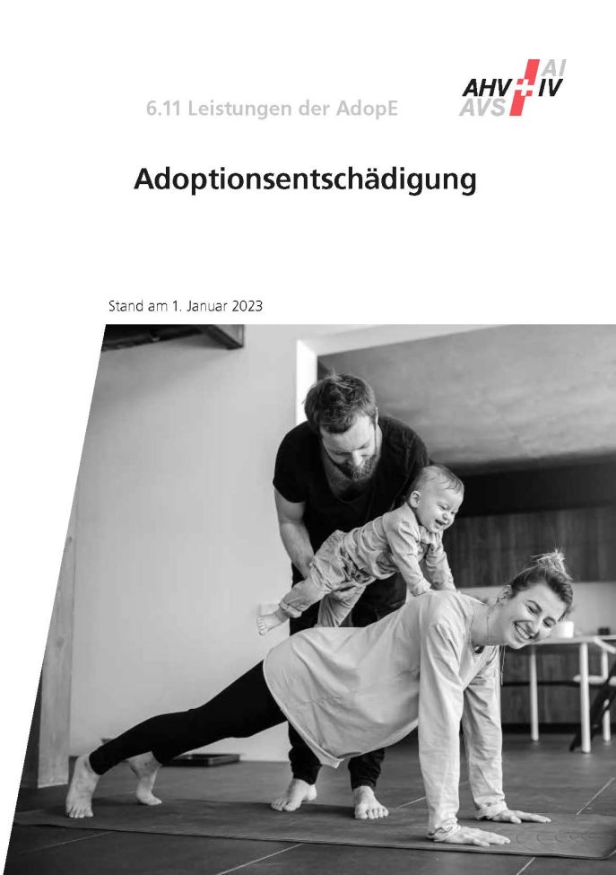 Merkblatt  6.11 – Adoptions­entschädigung