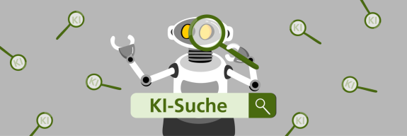 Informationen mit KI auf unserer Webseite finden